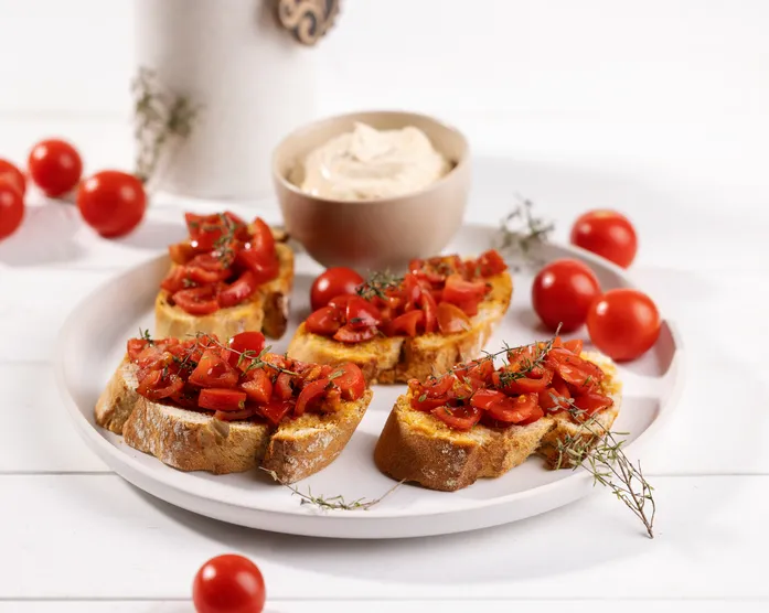 Bruschetta / italienische Vorspeise nach Sallys Art