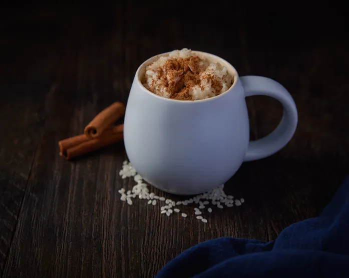 Milchreis / aus dem Dampfbackofen