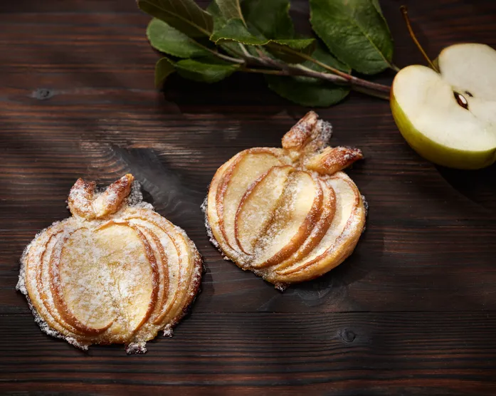 Blätterteig Äpfel