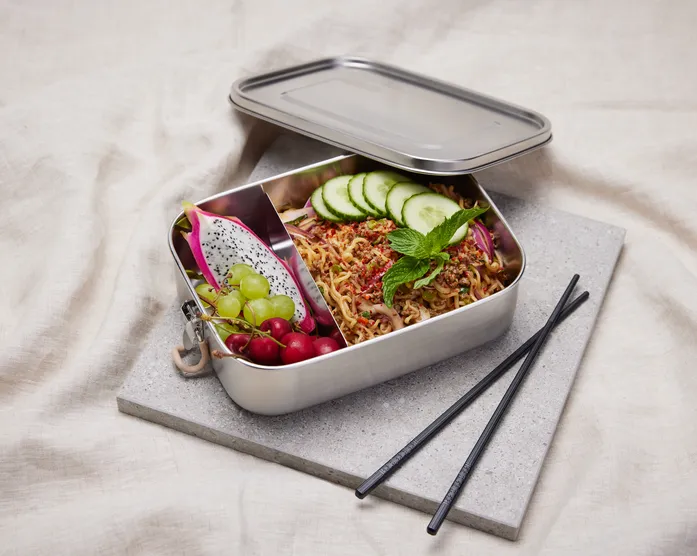 Spicy Ramen Nudeln mit Hackfleisch / Lunchbox Rezept