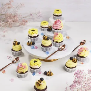 Frühlings-Cupcakes in 3 Varianten
