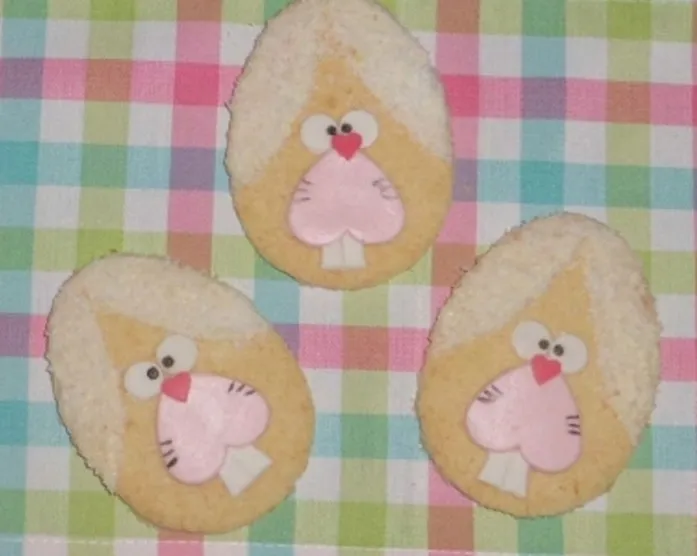 Süße Osterhasen mit Kokos