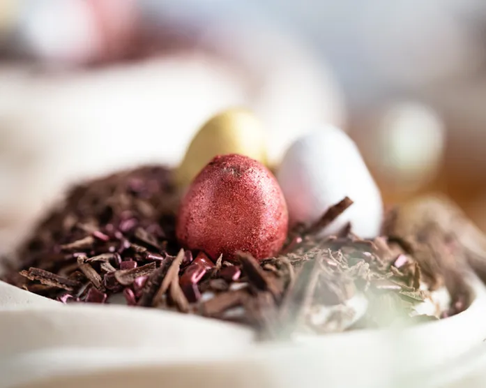 Baiser Osternester / Last Minute Dessert / Mini Easter Pavlova