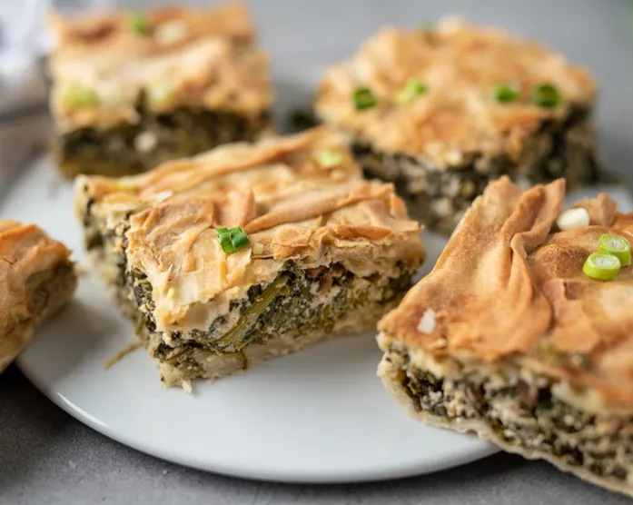 Griechische Spanakopita