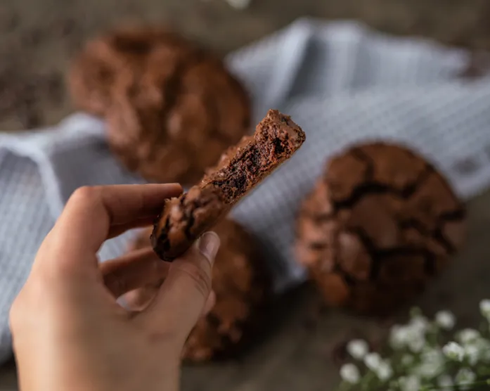 Brownie Cookies / schokoladig