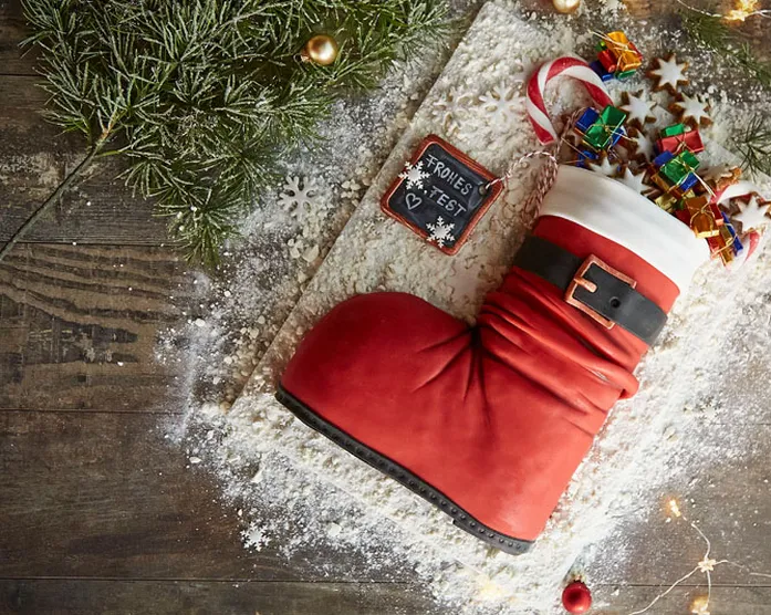 3D Weihnachtsstiefel