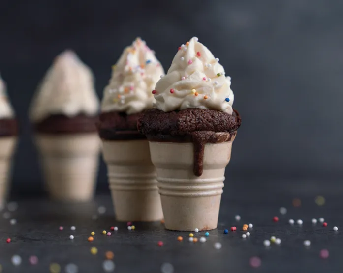 Muffins im Eisbecher / Perfekter Party Snack