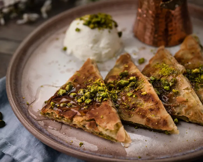 5 Minuten Dessert aus 5 Zutaten / Katmer Tatlısı / Ramadan Rezept