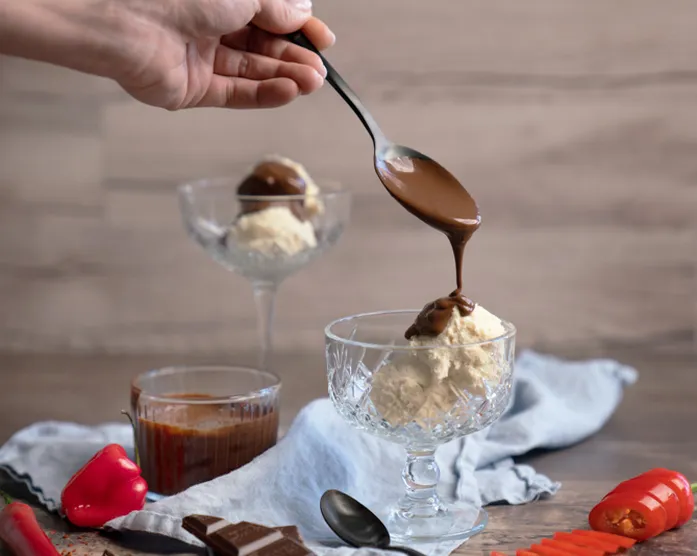 Schokoladen Chili Sauce / Sallys Basics