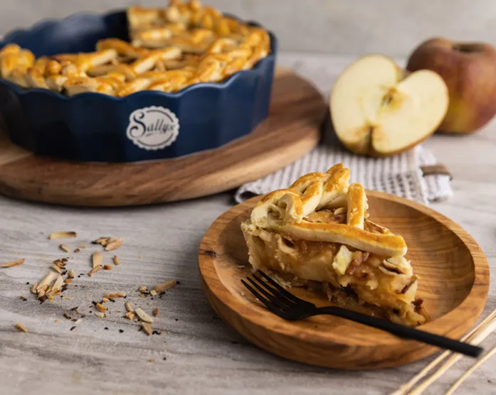 Salted Caramel Apple Pie