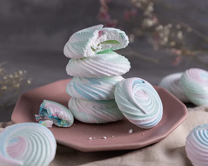 Baiserdrops / Meringue Tupfen