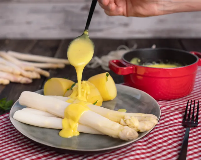Vegane Sauce Hollandaise ohne Ei / Spargel Rezept / schnell & einfach