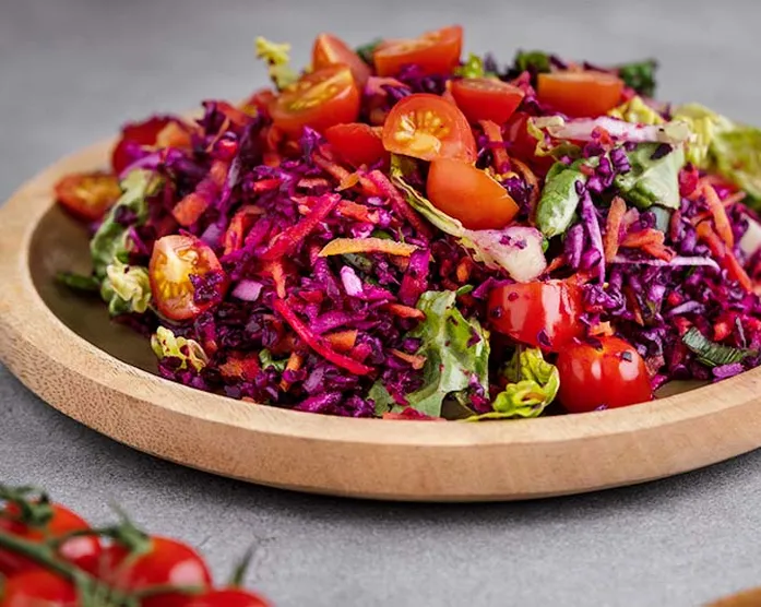 Rotkohlsalat / unser Liebling