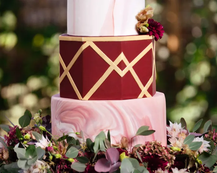 Hochzeitstorte für Lisa und Alex – 3 Stockwerke