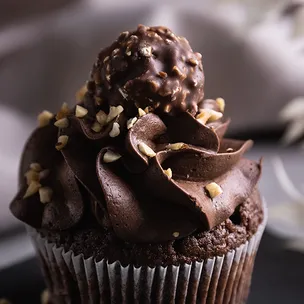 Ferrero Rocher Schokoladen Cupcakes