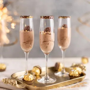 Ferrero Rocher Dessert / Silvester Nachtisch in 30 Minuten
