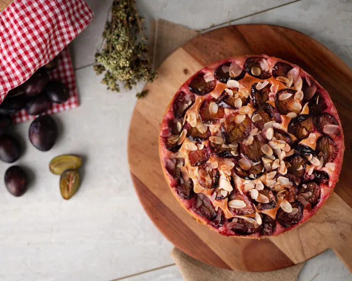 Zwetschgenkuchen mit Quark-Öl-Teig