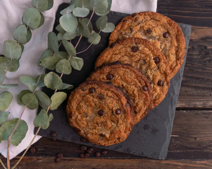 Vegane Chocolate Chip Cookies / super softe Kekse