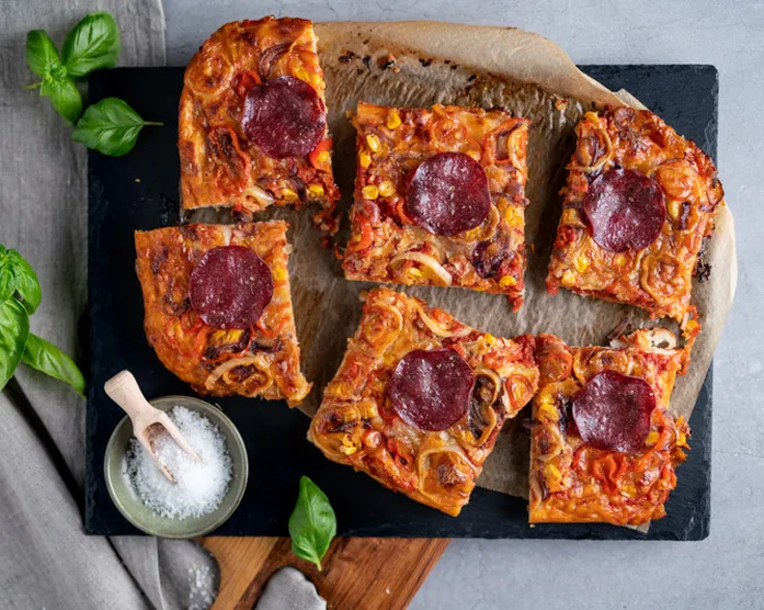 Pizza Upside Down