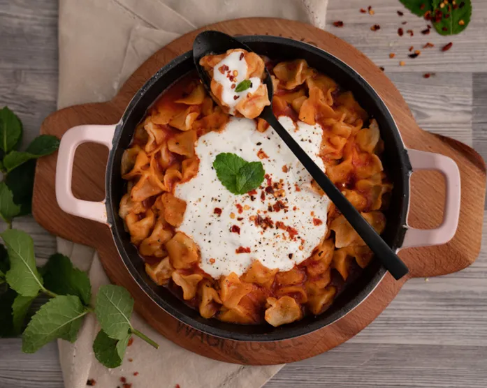 Manti Rezept / Mantı tarifi / türkische Maultaschen