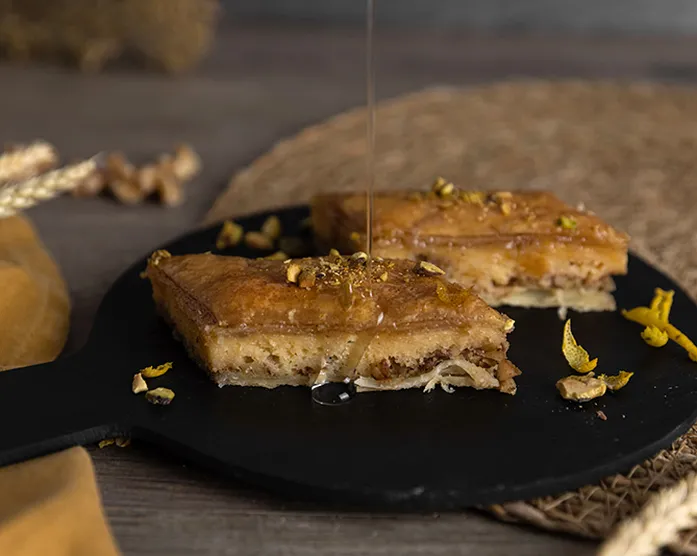Galaktoboureko / Dessert nach griechischer Art