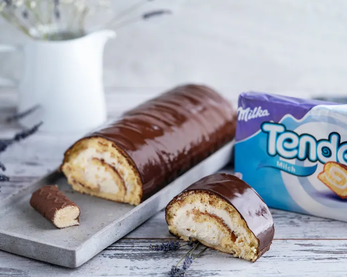 Milka Tender XXL / nachgemacht: Original trifft Sally