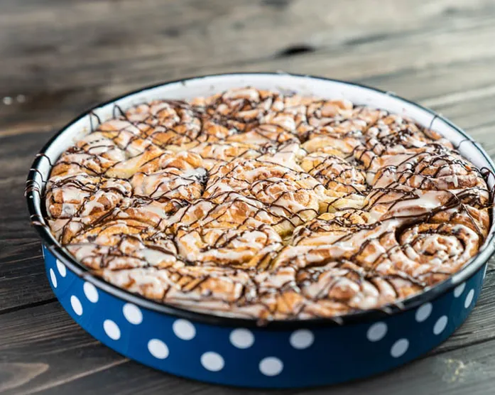Schoko Zimtschnecken / Cinnamon Chocolate Rolls / VEGAN