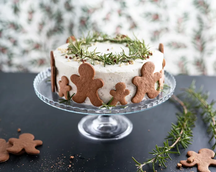 Lebkuchenmann-Torte mit genialer Füllung