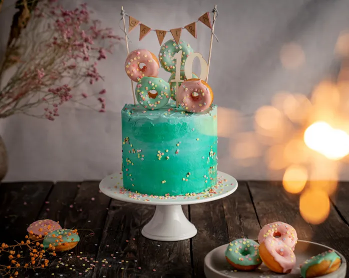 Donut Birthday Cake / Samiras Geburtstagskuchen