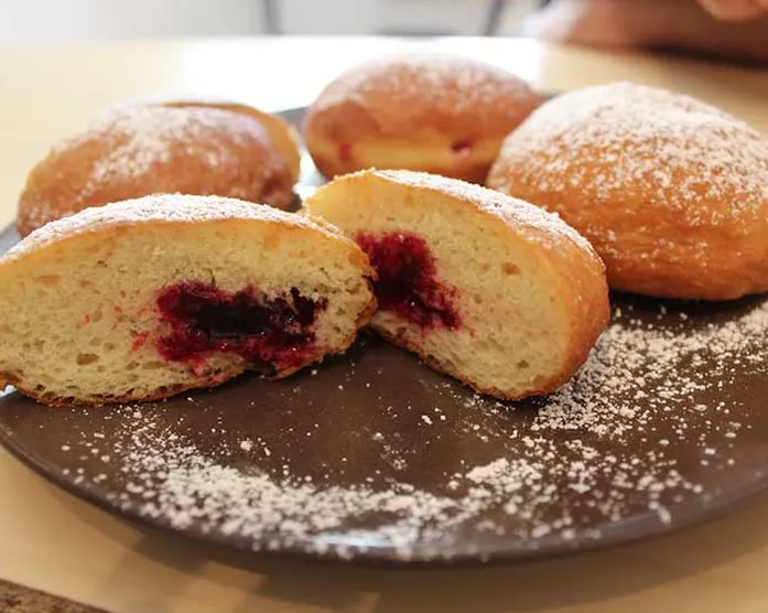 Berliner / Krapfen / berliner Pfannkuchen