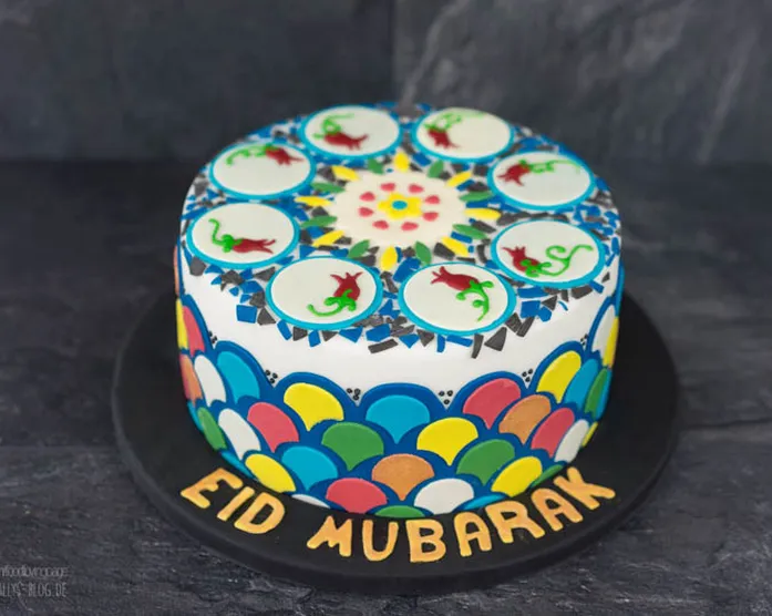 Ramadan Torte / Datteltorte mit Pistaziencreme