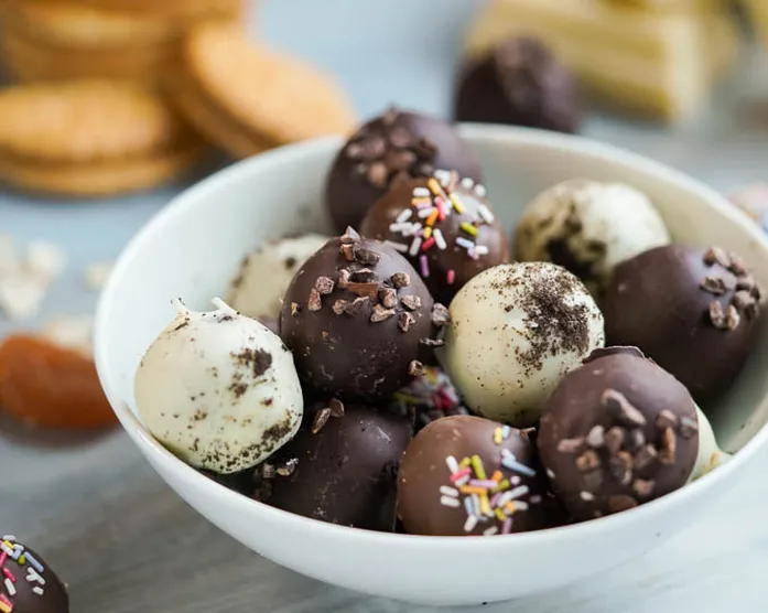 Kinderpralinen / Oreo / Prinzenrolle / Aprikose & Hafer