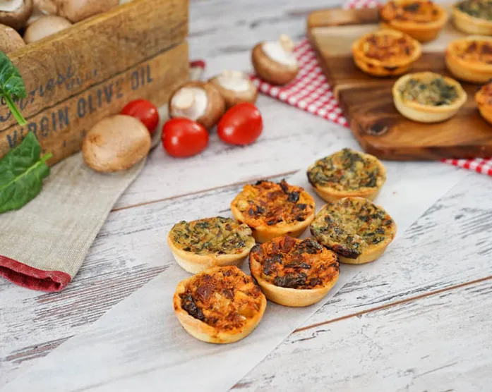 Piccolinis / Mini Pizza / Nachgemacht: Original trifft Sally