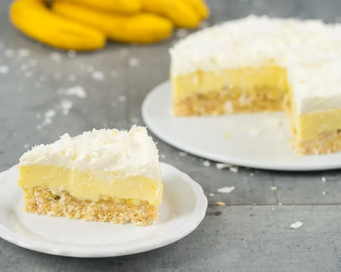 Kokos-Bananen-Kuchen ohne Backen / Coconut Banana Dream Cake