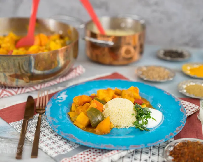 Marokkanischer Kichererbsen-Eintopf / vegan
