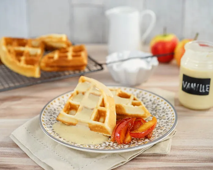 Vanillesoße für Desserts / Grundrezept