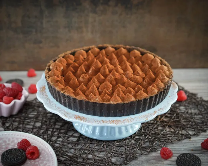 Oreo Schokoladen-Cheesecake / No Bake Chocolate Cheesecake / Kühlschrankkuchen