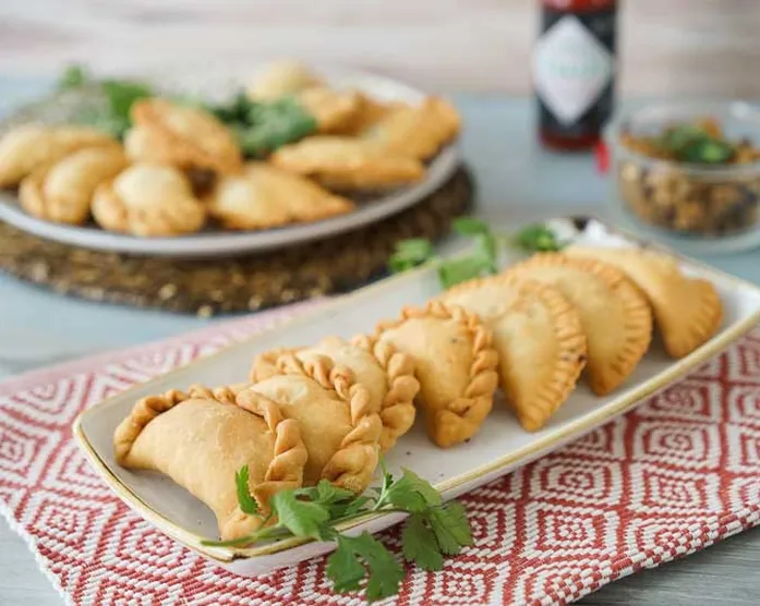 Empanadas / Empanadillas / spanische Teigtaschen / Fingerfood