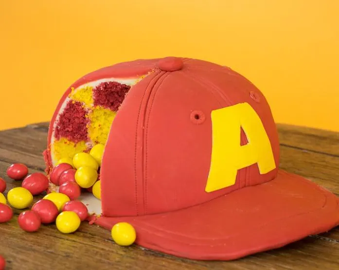 Alvin and the Chipmunks – Motivtorte mit Süßigkeitenfach