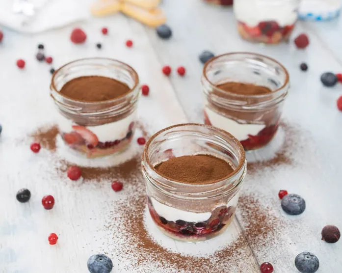 5 Minuten Tiramisu im Glas / sommerliches, leichtes Tiramisu