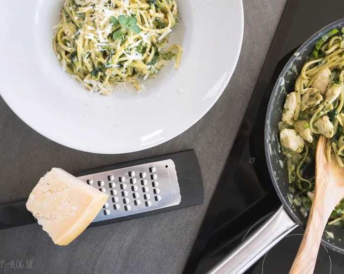 Hähnchenrahm mit Linguine – One Pot Rezept