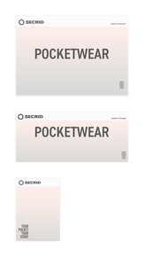 POS-VISUAL SET - Oblong 3 or Podium - Pocketwear Feminine