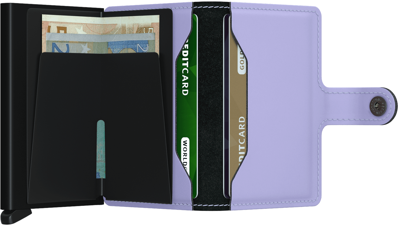 Secrid Miniwallet Matte Lilac-Black