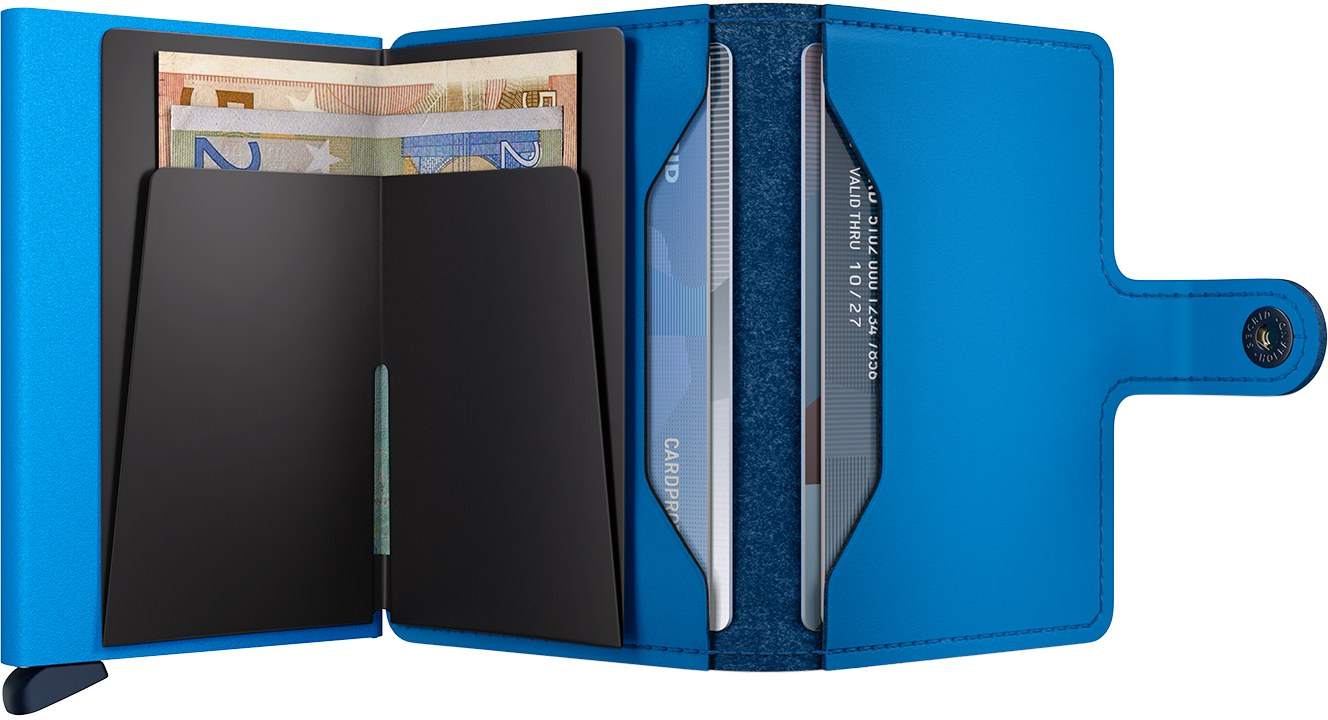 Secrid Miniwallet Yard Powder Ultra Blue