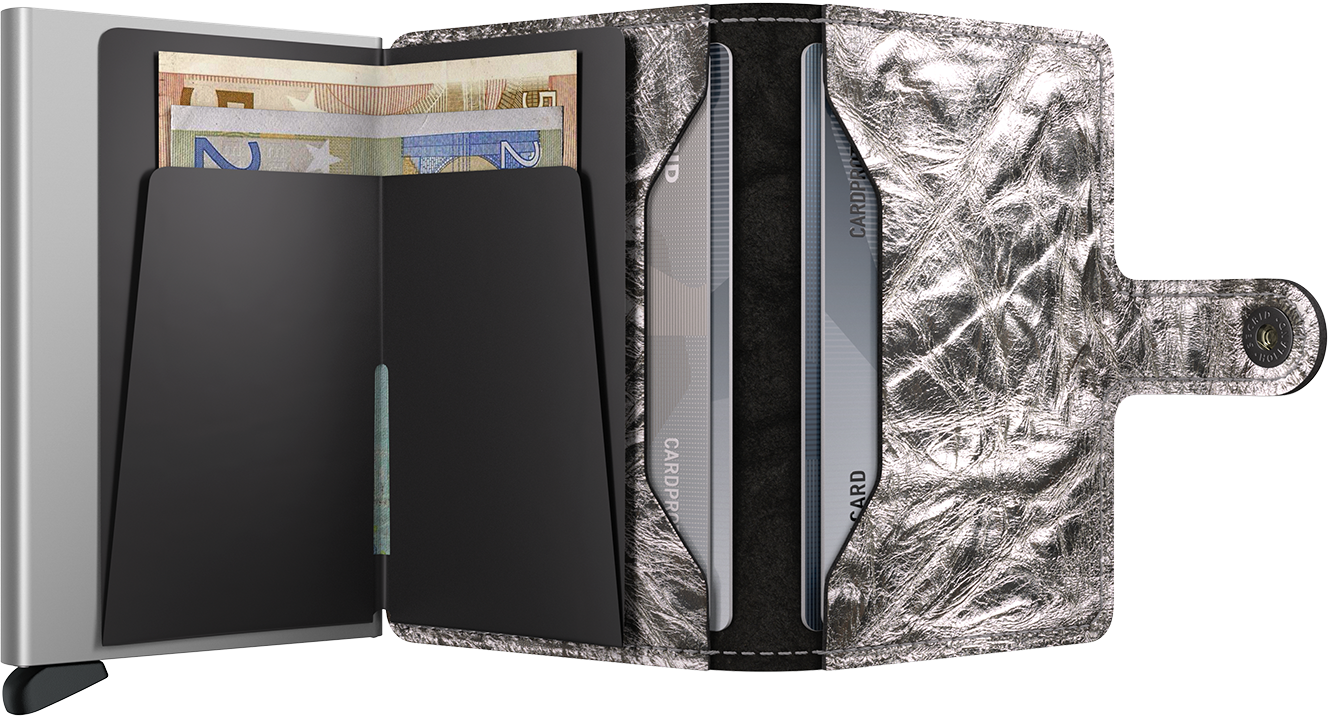 Miniwallet Crunch Silver