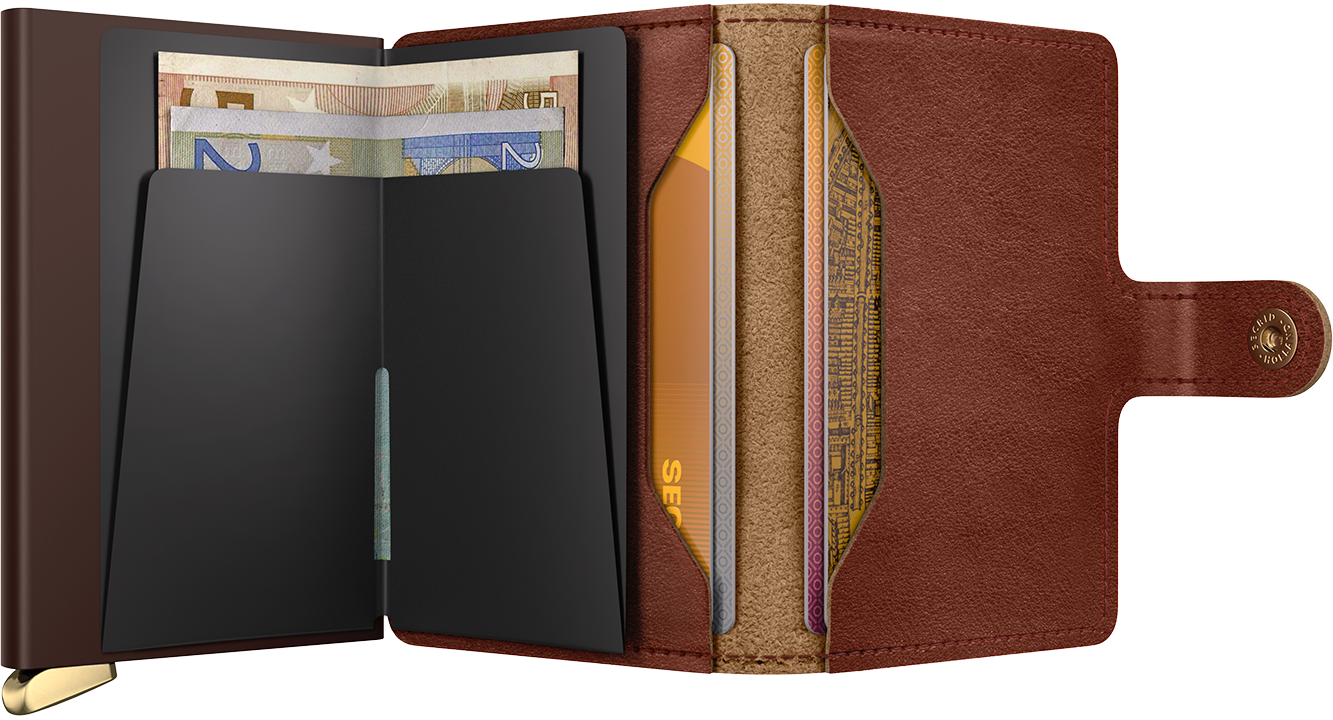 Secrid Premium Miniwallet Basco Cognac