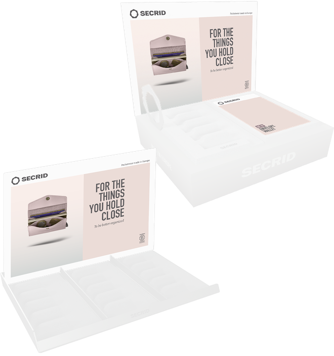 POS-VISUAL SET - Oblong 3 or Podium - Envelope
