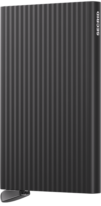 Premium Cardprotector Fluted Black +