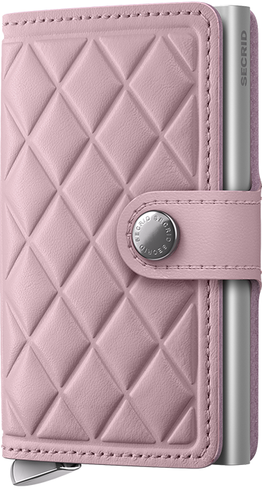 Premium Miniwallet Emboss Diamond Rose +