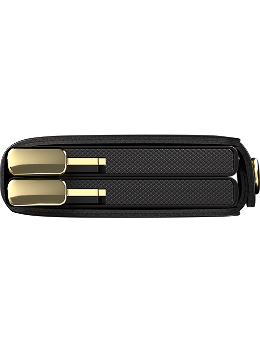 Premium Twinwallet Emboss Diamond Black +
